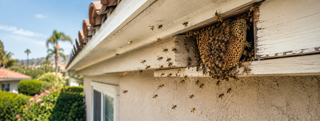 What to Do If You Find a Beehive on Your Southern California Property
